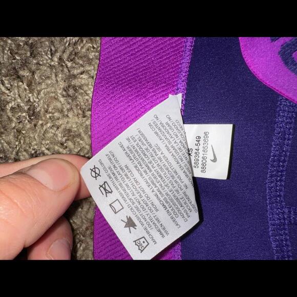 Nike Women's Dri-Fit Pro 3 Big Dot Training Shorts - Picture 3 of 13